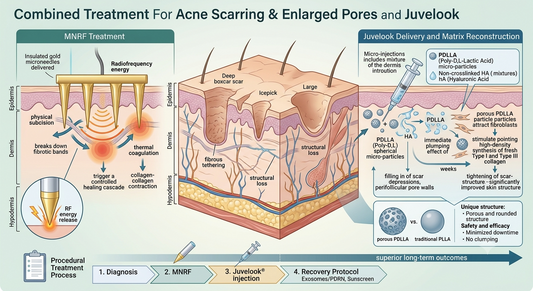 Acne Scars & Pore Refinement: Combining Juvelook with Microneedling RF (MNRF)