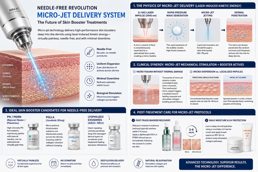 Needle-Free Micro-Jet Delivery: The Science of Painless Skin Booster Administration