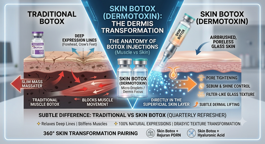 Skin Botox vs Traditional Botox: The Secret to Poreless, Smooth Skin Without the "Frozen" Face