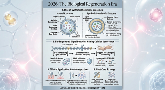 The Future of Regenerative Aesthetics: Synthetic Exosomes & Bio-Engineered Peptides