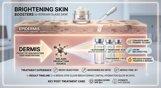 The "Glass Skin" Secret: How Brightening Skin Boosters Go Beyond Makeup